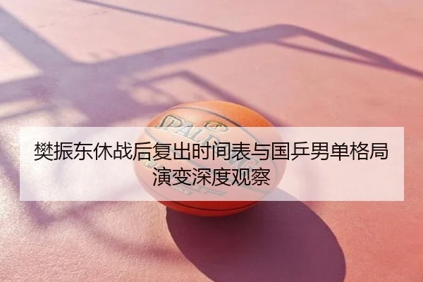 樊振东休战后复出时间表与国乒男单格局演变深度观察